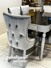  24 طاولات سفره فخمه مميزه مصنوعه من خشب زان والاتيه كفاله 3 سنوات