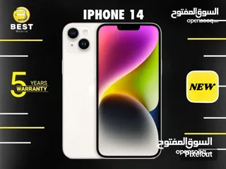  2 متوفر جديد ايفون 14 //  ( iphone 14 (128 GB new