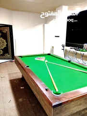  4 بلياردو جديد ومستعمل (تنجيد صيانه تركيب ونقل) تنس هوكي بيبي فوت
