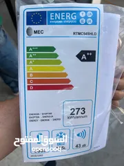  2 عرض نااار على ثلاجه ام اي سي 448 لتر سلفر غامق توفير طاقه A++