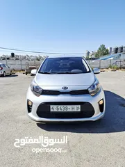  2 كيا مورنينج 2019 بصمة  عداد أصلي (27) ألف كيلو