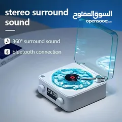  1 جهّز أجواءك... صوت نقي وإضاءة ساحرة بجهاز واحد يخلّي كل لحظة مختلفة! مكبر صوت مع اضاءة محيطية .