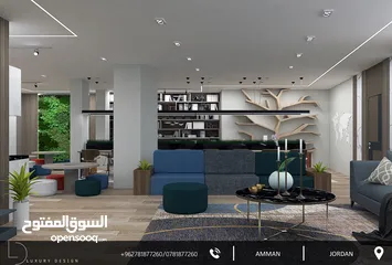  14 مكتب (LUXURY DESIGN) للتقديم خدمات هندسة التصميم الداخلي والمعماري والتنفيذ والإشراف لكافة المشاريع