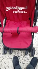  2 عربة أطفال بحالة ممتازه