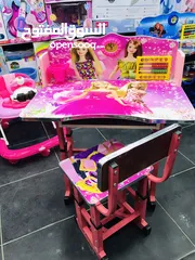  12 السعر 23 شامل التوصيل داخل عمان عرض خاص على مكتب الدراسة للاطفال مع مقعد فقط من island toys