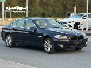  12 BMW 520i GCC 2013  free accident  perfect condition