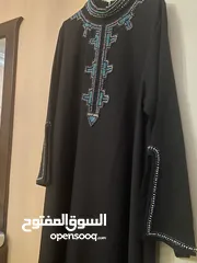  6 ملابس دراعات سهره كويتيه فخمة جديد شك وتطريز قطع مميزه  من المقاسات XL - L  -M
