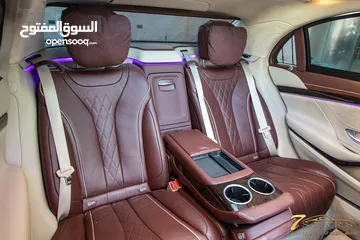  3 Mercedes S320 2019 Amg kit   السيارة وارد الشركة و قطعت مسافة 68,000 كيلو متر فقط