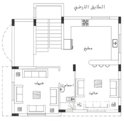  2 بيت مستقل 180 متر صانور
