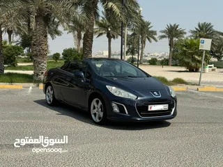  1 Peugeot 308cc 2013 (Blue)