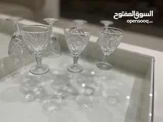  7 Italian, Russian Cristal’s glasses