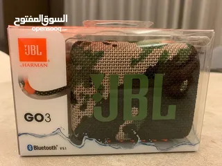  4 JBL GO 3 Camo Bluetooth Waterproof/Dustproof Speaker