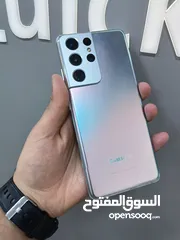  4 SAMSUNG S21 ULTRA ( 256GB ) / RAM 12 USED /// سامسونج اس 21 الترا ذاكرة 256 رام 12 مستعمل وكاله