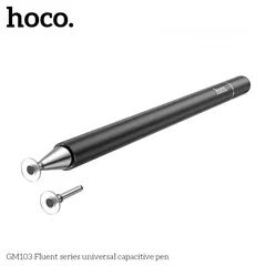  6 HOCO GM103 Fluent series universal  قلم تتش من شركة هوكو متعدد الاستعمالات capacitive pen
