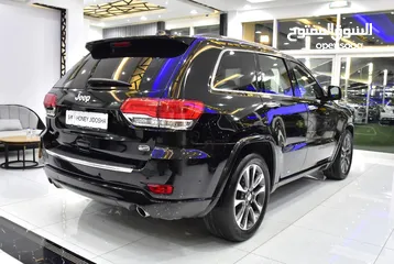  4 Jeep Grand Cherokee Overland 4x4 ( 2018 Model ) in Black Color GCC Specs