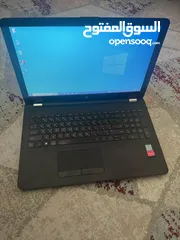  1 Laptop HP i5 الجيل سابع كرتين شاشة