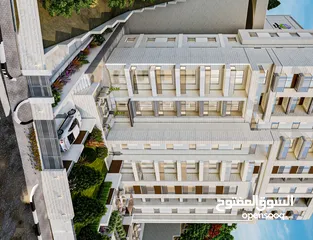  7 شقة مع حديقة و مدخل خاص و مصف سيارة خاص للبيع في عين مصباح مقابل جامعة القدس المفتوحة\كلية مسقط