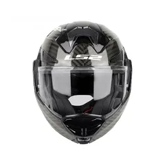  4 LS2 FF901 Advant X Solid Carbon Modular Helmet