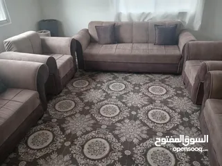  4 كنب خشب زان اصلي بسعر حرق