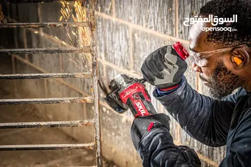  3 مطرقة + مفك براغي + مطحنة + مثقاب لاسلكي متذبذب