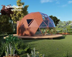  1 New design and different sizes of Dome house
