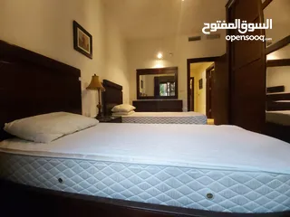  16 شقة ارضية مفروشة للايجار 2 نوم في عبدون