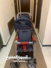  2 عربايه اطفال تؤام