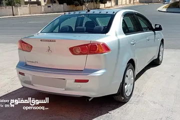  16 متسوبيشي لانسر فراشة موديل 2008 فحص 3جيد وارد الشركة الأردنية متسوبيشي  بحالة الوكاااااالة