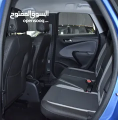  11 Opel Crossland X 1.2L ( 2020 Model ) in Blue Color GCC Specs