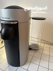  1 ماكينة قهوة nesspresso verturo plus