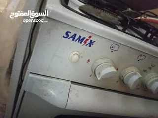  4 فرن غاز مستعمل للبيع اربع عيون