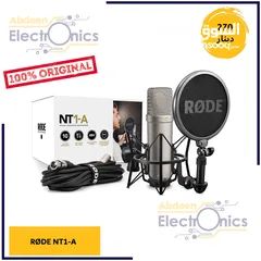  1 Rode NT1-A Condenser Microphone for Studios