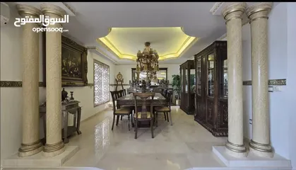  1 شقة للإيجار مفروش  رويال سويت طابقية مع روف و ترس كبير  Big department for rent in deir Ghbar amman