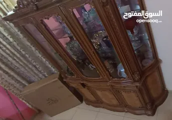  3 بوفيه غرفه جلوس طابقين صاج خشب