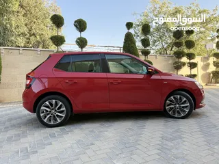  5 سكودا فابيا ترخيص 2021 محرك 1000 بنزين اوتوماتيك 105 حصان