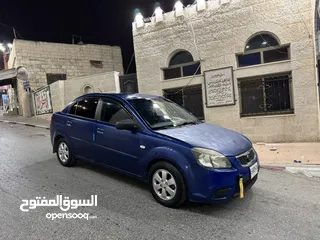  2 كيا برايد 2007 بنزين اوتومات ماطور 1400 اصل برايفت