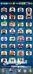  14 حساب كلاش رويال للبيع 7700