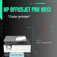  1 طابعة HP OfficeJet Pro 9013