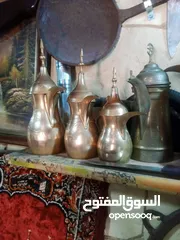  4 نحاسيات وانتيكه للبيع