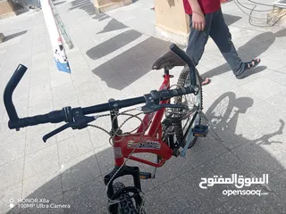  4 بسكليت جنط 24 امريكي بحاله جيده جدا