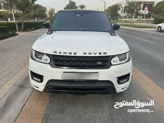  2 RANGE ROVER SUPERCHARGED 2014   بحالة ممتازة من الداخل والخارج من دون حوادثV8  5.0L