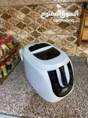  1 للبيع: مقلاة كهربائية عميقة (Deep Fryer) من ماركة SIZZLER بحالة ممتازة!