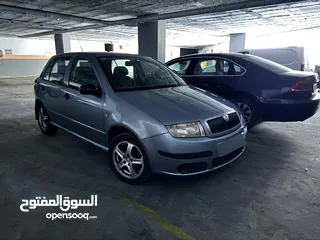  1 سكودا فابيا 16 صباب 2006 بحالة ممتازة