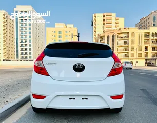  5 HYUNDAI ACCENT 2016 MODEL GCC SPECS LESS KM REF.4947