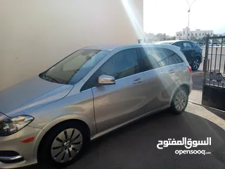  1 مرسيدس B250 موديل 2014 كهرباء (فحص) (موتور تيسلا) في العقبه