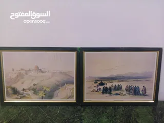  11 براويز تطريز ورسم زيتي  بسعر مغري