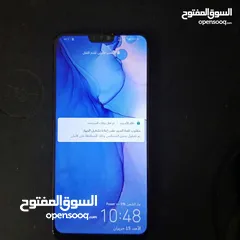  4 honor 8x 128/4 بحاله ممتازه
