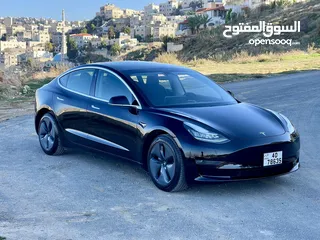  10 جمرك جديد فحص كامل ولا ملاحضة 85% اوتوسكور 2020 Tesla Mode 3 Standard Plus