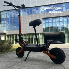  8 60Volt 6000Watts Electric, E Scooter Foldable Dual Motor Off Road Seat