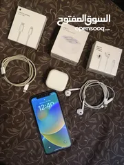  2 ايفون 256GB x للبيع مساحة